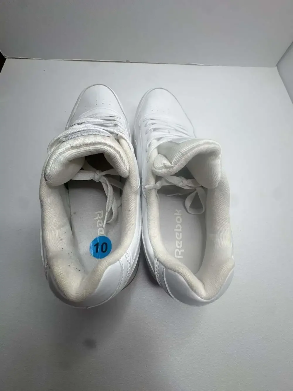 Reebok Classic Harman Run White Leather Sneakers